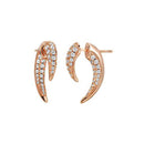 Women's Casual Simple Horn Ins Style Earrings