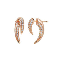 Women's Casual Simple Horn Ins Style Earrings