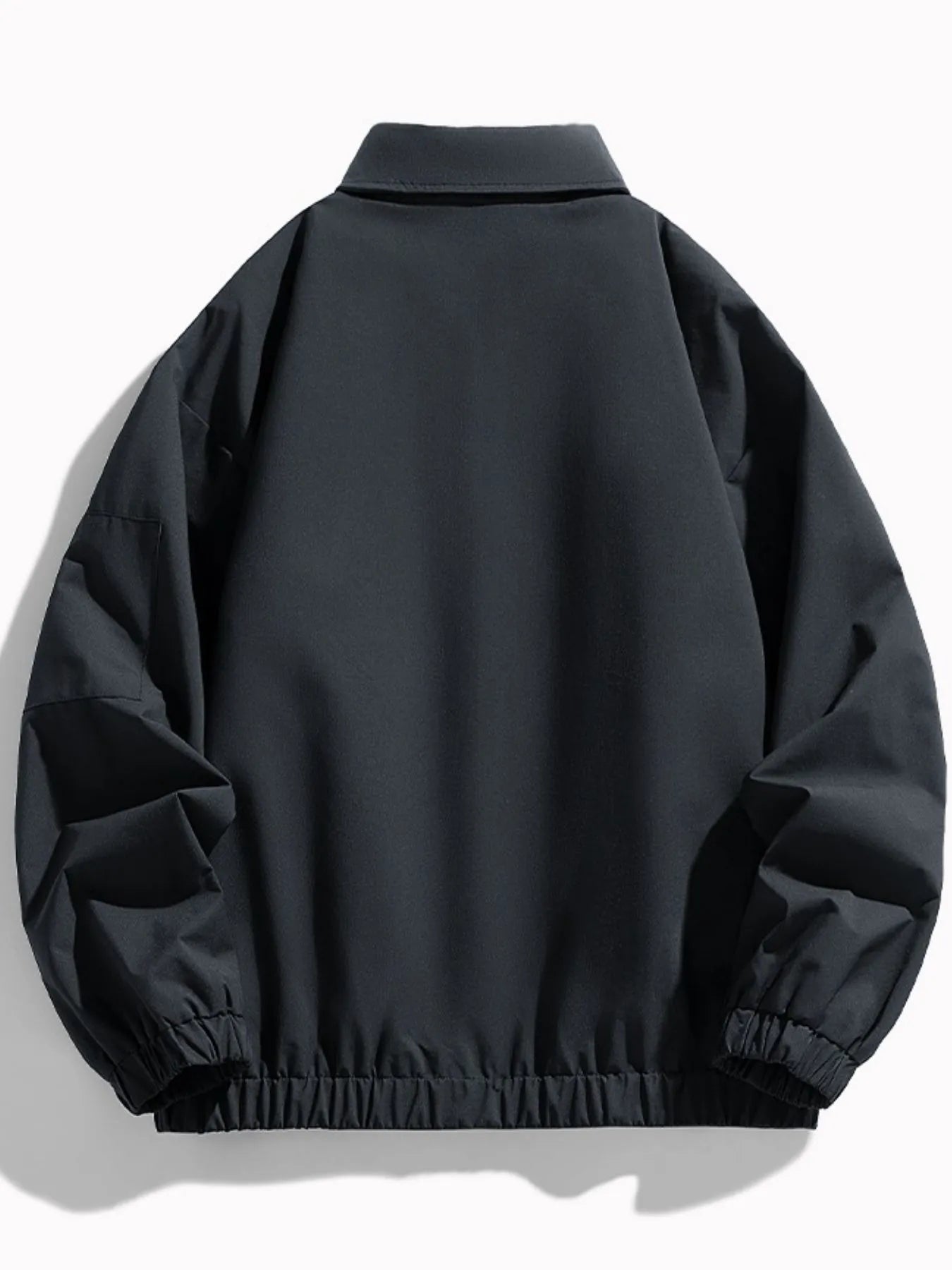 Men's Plus Size Elastic Hem Long Sleeve Jacket™