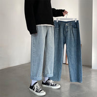 Loose Casual Wide Leg Straight Jeans™