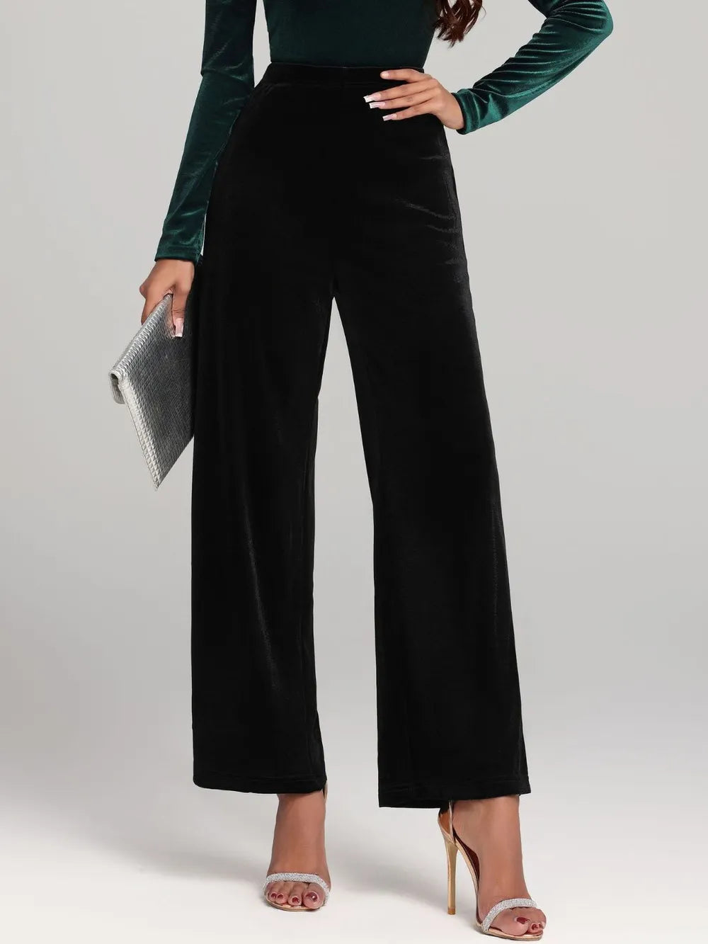 High Waist Wide Leg Pants ™