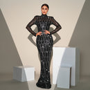 Long Sleeve Sequin Slim-fit Evening Dress™