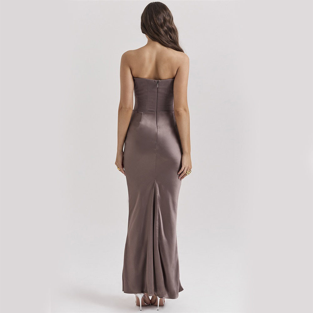 Mon Prince RP Slim Tube Top Long Dress™