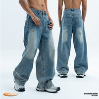 Retro Summer Loose Wide Leg Jeans For Men And Women™