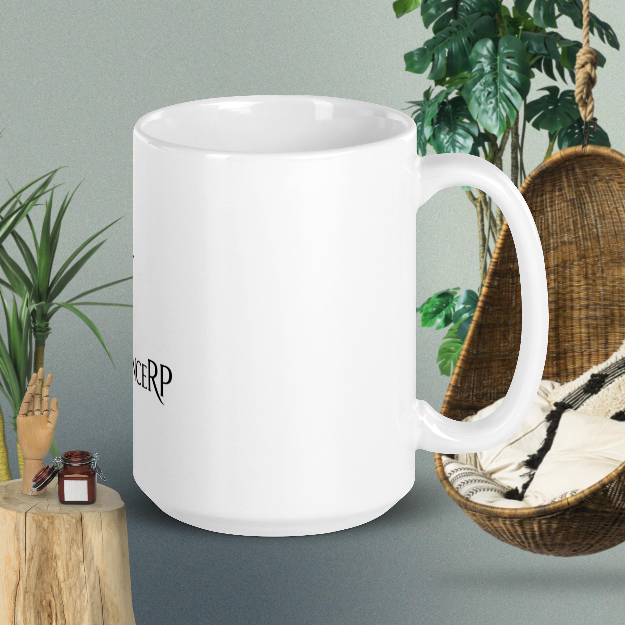 White glossy mug By MON PRINCE RP